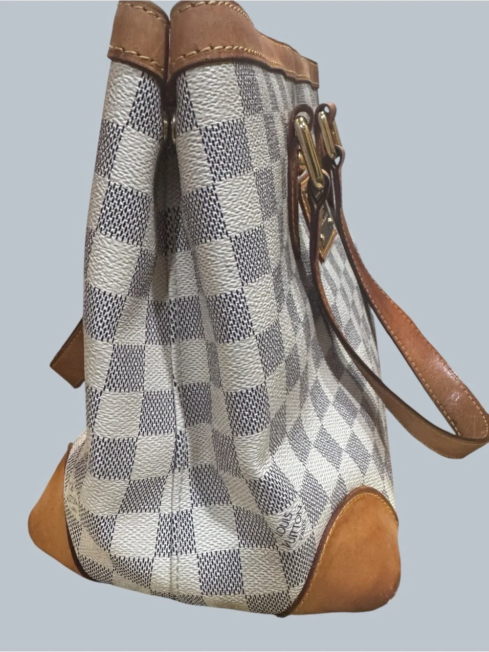 Louis Vuitton Damier Azur Hampstead PM & Dust Bag